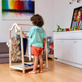 Montessori Wooden Kids Clothing Rack - Kidodido