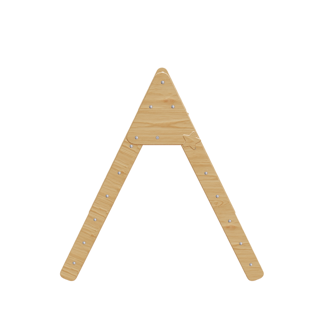 Foldable Climbing Triangle with 2 Ramps
