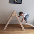 High-Quality Birch Wood Climbing Triangle - Durable and Safe
