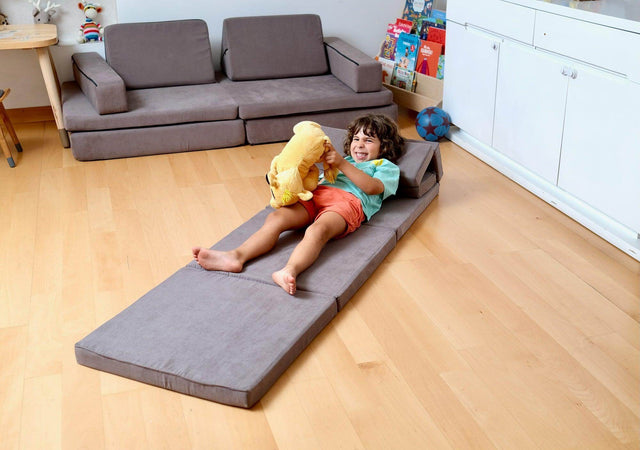 Transformable Kids Play Mat and Couch - Multipurpose Baby Play Mat and Kids Couch - Kidodido