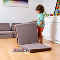 Transformable Kids Play Mat and Couch - Multipurpose Baby Play Mat and Kids Couch - Kidodido