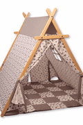 White Stars Play Tent and Play Mat - Kidodido