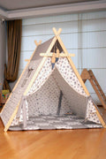 White Stars Play Tent and Play Mat - Kidodido