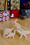 Wooden Dinosaur Set - Kidodido