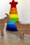 Wooden Farm Animals Set - Kidodido