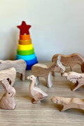 Wooden Farm Animals Set - Kidodido