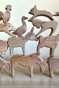 Wooden Farm Animals Set - Kidodido