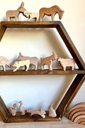 Wooden Farm Animals Set - Kidodido