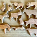 Wooden Farm Animals Set - Kidodido