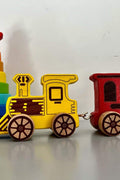 Wooden Letter Train Puzzle for Kids - Kidodido