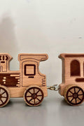 Wooden Letter Train Puzzle for Kids - Kidodido