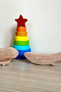 Wooden Ocean Animals Set - Kidodido