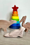 Wooden Ocean Animals Set - Kidodido