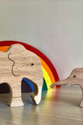 Wooden Safari Animals Set - Kidodido