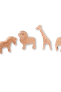 Wooden Safari Animals Set - Kidodido