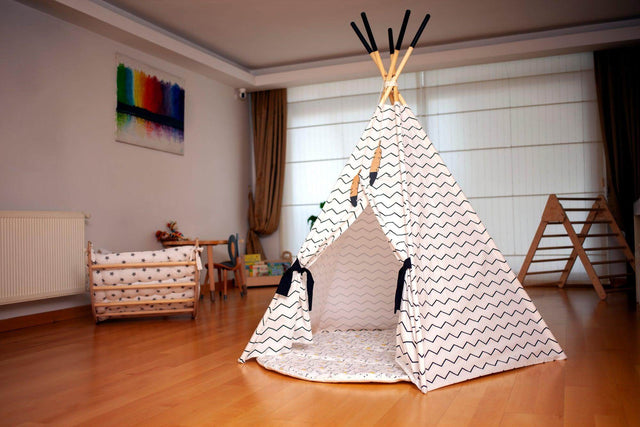 XL Teepee Tent and Play Mat Set - Kidodido