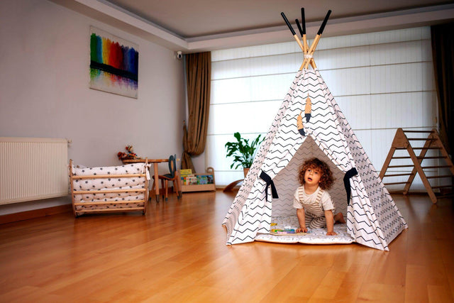 XL Teepee Tent and Play Mat Set - Kidodido