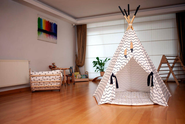 XL Teepee Tent and Play Mat Set - Kidodido