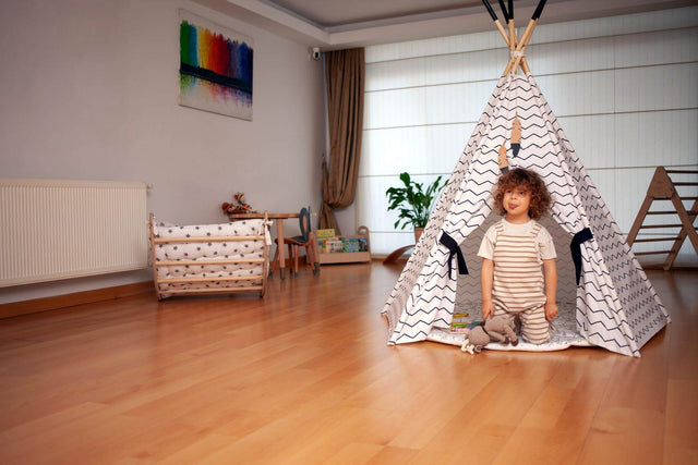 XL Teepee Tent and Play Mat Set - Kidodido